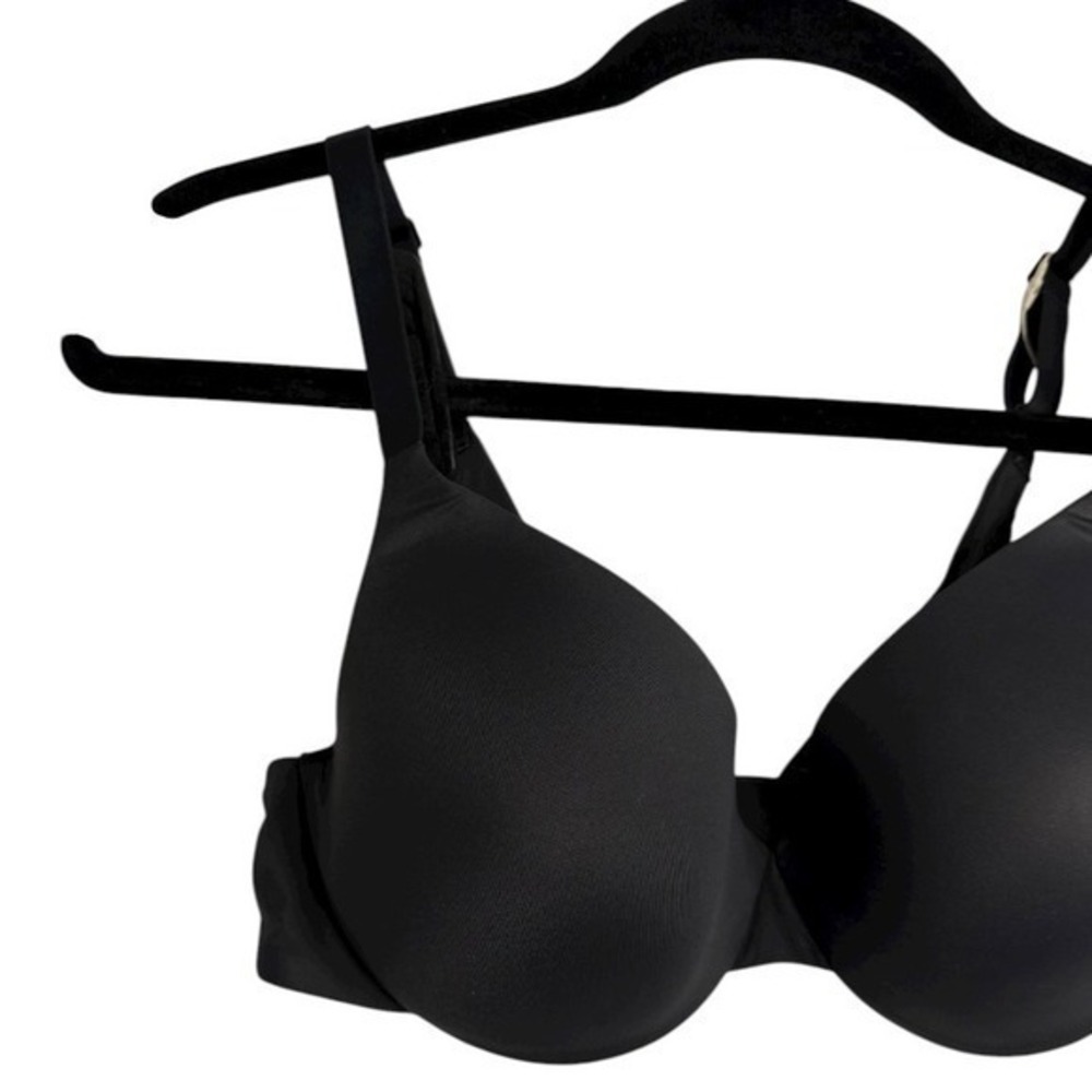SKIMS Smoothing Full Coverage Bra Onyx 32C NWT - Picture 3 of 6